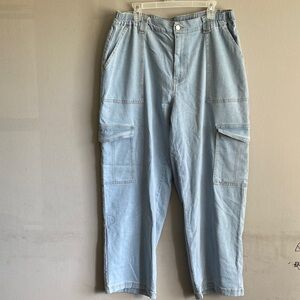 No Boundaries Light Blue Women's Straight Leg Jeans
